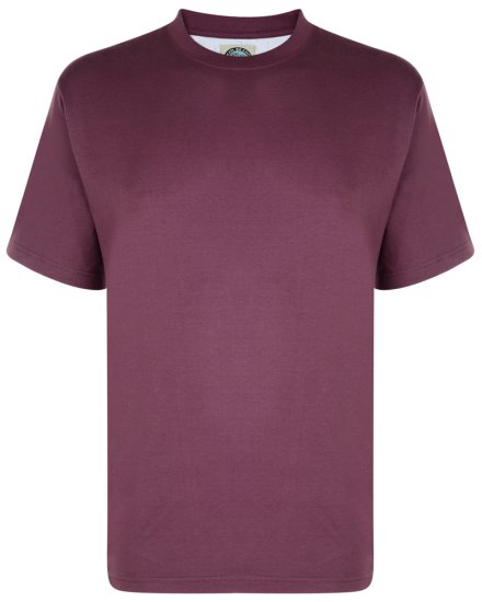 Kam Jeans T-krekls Plūmju Krāsas - T-krekli - T-krekli - 2XL-14XL