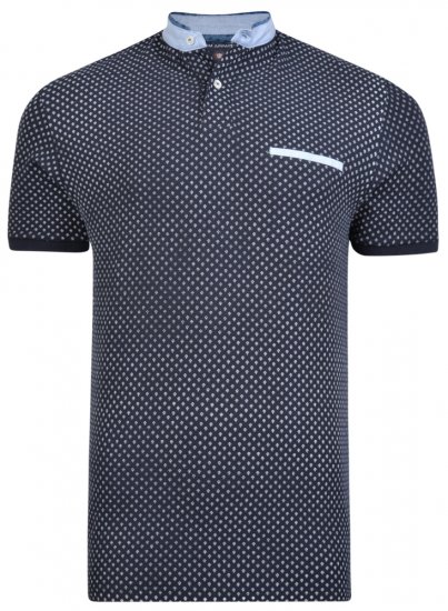 Kam Jeans 5269 Polo Black - Polo krekli - Polo krekli - 2XL-8XL
