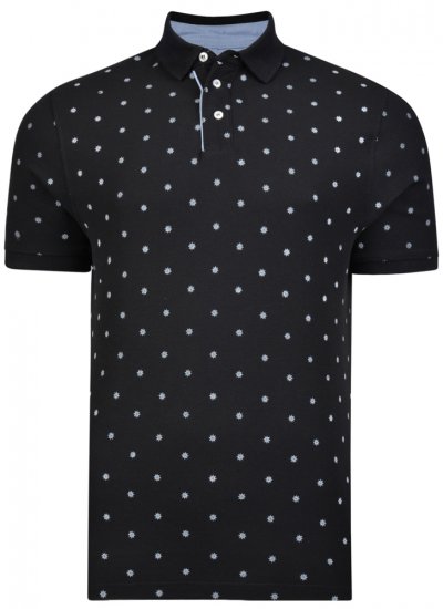 Kam Jeans 5272 Polo Black - Polo krekli - Polo krekli - 2XL-8XL
