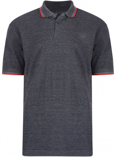 Kam Jeans 5289 Polo Charcoal - Polo krekli - Polo krekli - 2XL-8XL