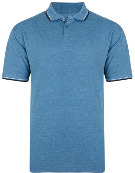 Kam Jeans 5289 Polo Denim - Polo krekli - Polo krekli - 2XL-8XL