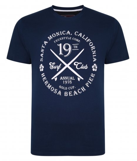 Kam Jeans 5331 Twin pack California Tee - T-krekli - T-krekli - 2XL-14XL