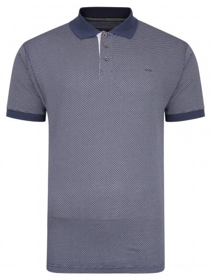 Kam Jeans Casual Look Polo Insignia Blue - Polo krekli - Polo krekli - 2XL-8XL