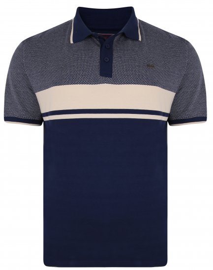Kam Jeans 5438 Textured Weave Polo - Polo krekli - Polo krekli - 2XL-8XL