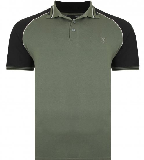 Kam Jeans 5445 Pique Polo Khaki - Polo krekli - Polo krekli - 2XL-8XL