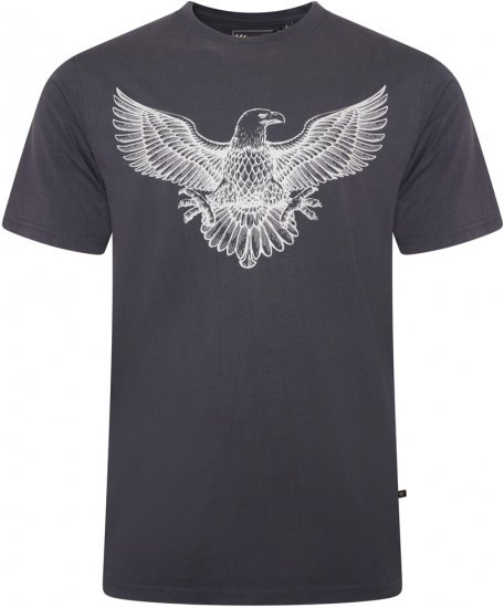 Kam Jeans 5758 Eagle Print T-Shirt Indigo - T-krekli - T-krekli - 2XL-14XL