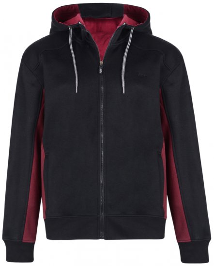 Kam Jeans 7001 Hoodie Black - Džemperi un džemperi ar kapuci - Džemperi - 2XL-14XL