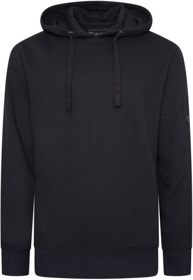 Kam Jeans 7067 Textured Over Head Hoody NAVY - Džemperi un džemperi ar kapuci - Džemperi - 2XL-14XL
