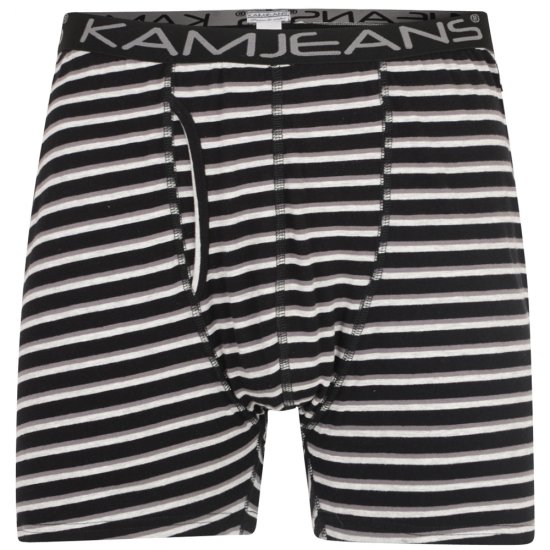 Kam Jeans Strīpaini Bokseršorti 2-Gab. - Apakšveļa un peldšorti - Apakšveļa - 2XL-8XL