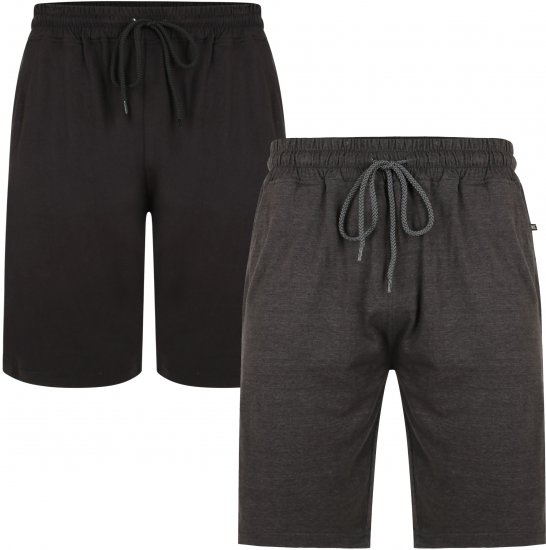 Kam Jeans 885 Jersey Shorts Twin Pack - Sporta bikses un šorti - Sporta bikses un Sporta šorti - 2XL-12XL