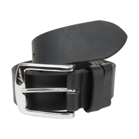 Kam 922 Jeans belt Genuine leather Black, 4cm - Jostas - Liela izmēra Jostas - W40-W70/2XL-8XL