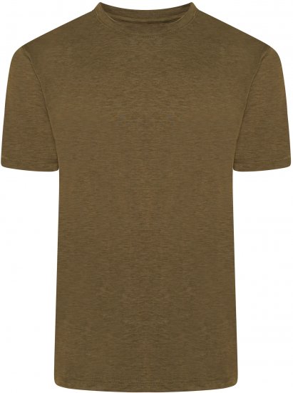 Kam Jeans AP001 XT Active Performance Marl Tee Khaki - T-krekli - T-krekli - 2XL-14XL
