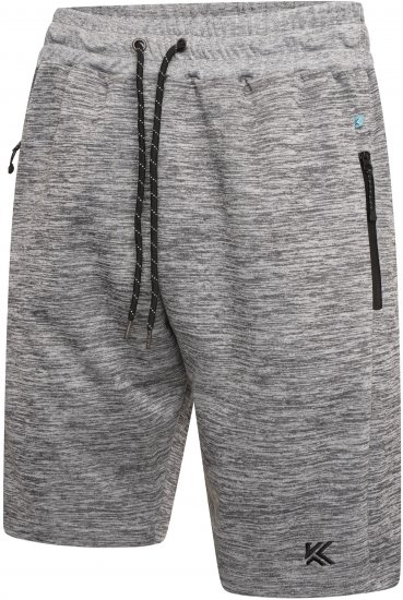 Kam Jeans AP005 Active Performance Marl Shorts Grey - Sporta bikses un šorti - Sporta bikses un Sporta šorti - 2XL-12XL