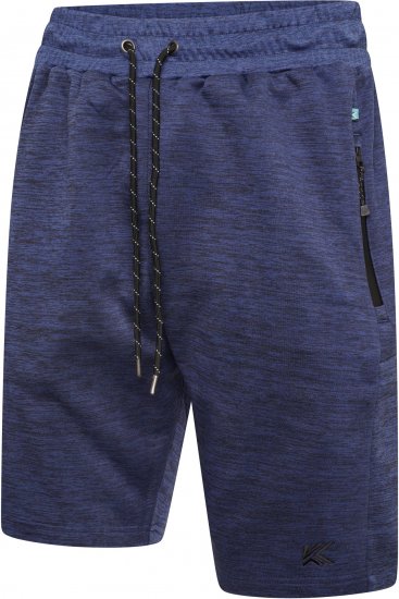 Kam Jeans AP005 Active Performance Marl Shorts Indigo - Sporta apģērbs & outdoor - Liela izmēra sporta apģērbi vīriešiem