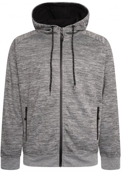 Kam Jeans KBS AP008 Active Performance Hoody Grey - Džemperi un džemperi ar kapuci - Džemperi - 2XL-14XL