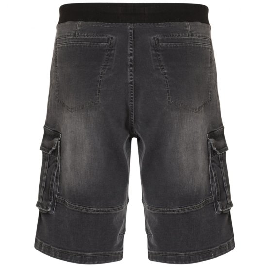 Kam Jeans Dito Denim Shorts Charcoal - Šorti - Šorti - W40-W60