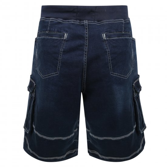 Kam Jeans Dito Denim Shorts Mid Used Blue - Šorti - Šorti - W40-W60