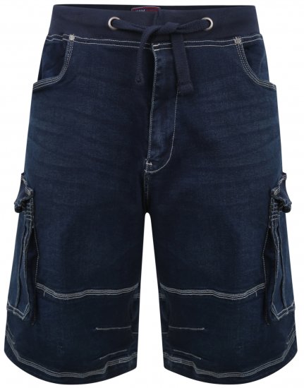 Kam Jeans Dito Denim Shorts Mid Used Blue - Šorti - Šorti - W40-W60