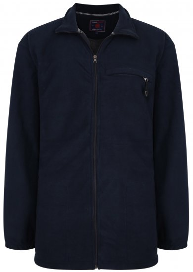 Kam Jeans KV100 Bonded Fleece Jacket Navy - Sporta apģērbs & outdoor - Liela izmēra sporta apģērbi vīriešiem
