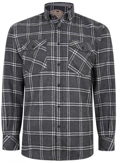 Kam Jeans P682 Flannel Shirt - Krekli - Krekli - 2XL-8XL