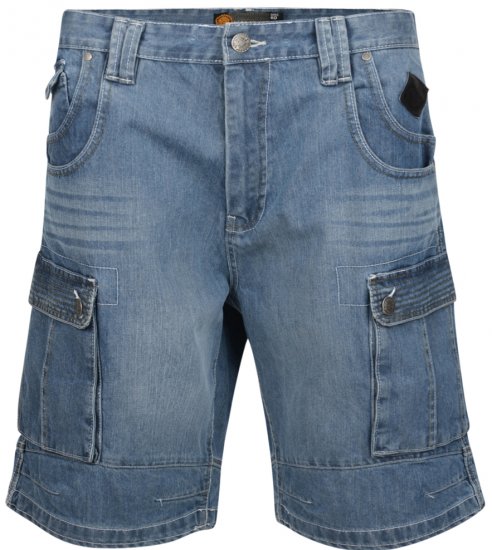 Kam Jeans Sebastian Denim Shorts - Šorti - Šorti - W40-W60