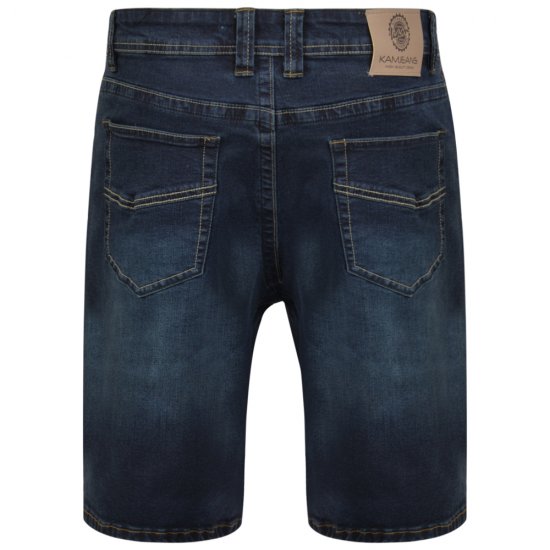 Kam Jeans Vincent Shorts Dark Used - Šorti - Šorti - W40-W60