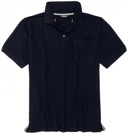 Adamo Klaas Regular fit Polo Shirt with Pocket Navy - Polo krekli - Polo krekli - 2XL-8XL