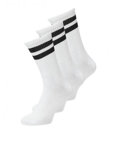 Jack & Jones Travis Tenisa zeķes Balts 3-pack - Apakšveļa un peldšorti - Apakšveļa - 2XL-8XL