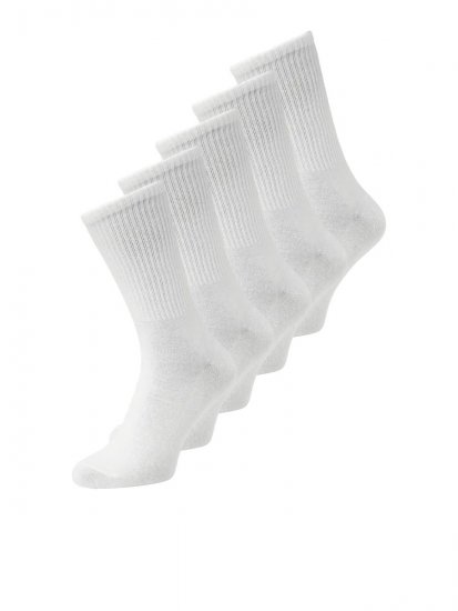 Jack & Jones Basic Tenisa zeķes Balts 5-pack - Apakšveļa un peldšorti - Apakšveļa - 2XL-8XL