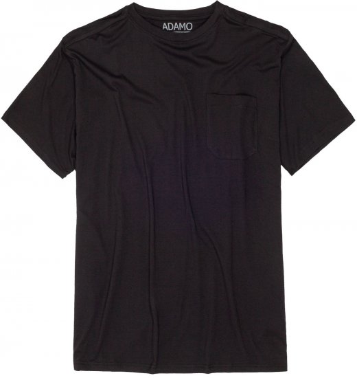 Adamo Kody Regular fit T-shirt with Pocket Black - T-krekli - T-krekli - 2XL-14XL