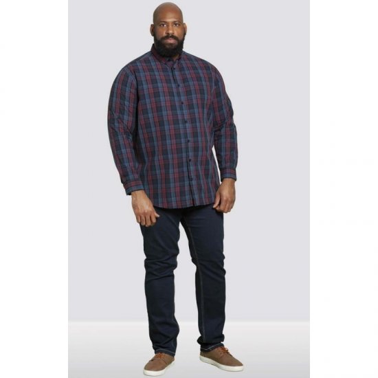 D555 Enderby Long Sleeve Shirt - Krekli - Krekli - 2XL-8XL