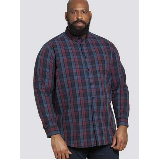 D555 Enderby Long Sleeve Shirt - Krekli - Krekli - 2XL-8XL