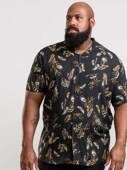 D555 Randal Shirt Black - Krekli - Krekli - 2XL-8XL