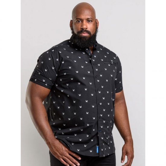 D555 Marley Shirt Black - Krekli - Krekli - 2XL-8XL