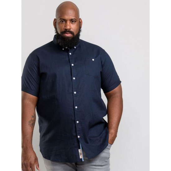 D555 Brixton Shirt Navy - Krekli - Krekli - 2XL-8XL