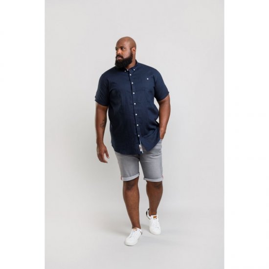 D555 Brixton Shirt Navy - Krekli - Krekli - 2XL-8XL