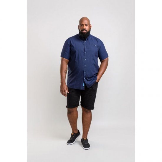 D555 Wesson Shirt Navy - Krekli - Krekli - 2XL-8XL