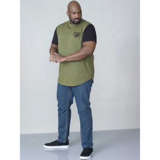 D555 Demarcus Couture T-shirt Khaki - T-krekli - T-krekli - 2XL-14XL