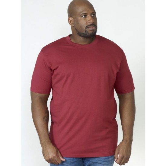 D555 Flyers Crew Neck T-krekls Sarkans - T-krekli - T-krekli - 2XL-14XL