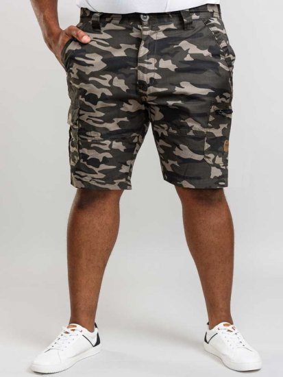 D555 Chadwick Shorts Green Camo - Šorti - Šorti - W40-W60
