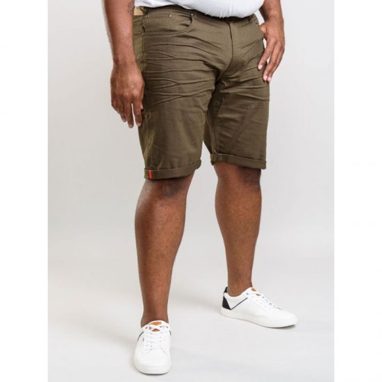 D555 Gilbert Stretch Shorts Khaki - Šorti - Šorti - W40-W60
