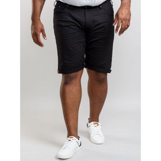 D555 Gilbert Stretch Shorts Black - Šorti - Šorti - W40-W60