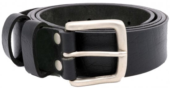 D555 Gavin Hand Crafted Real Leather Belt, 3,7cm - Jostas - Liela izmēra Jostas - W40-W70/2XL-8XL