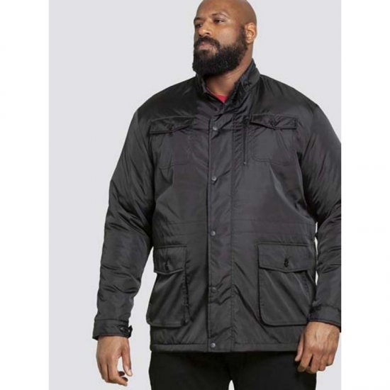 D555 Brentford Jacket Black - Jakas & Lietus apģērbs - Jakas - 2XL-12XL