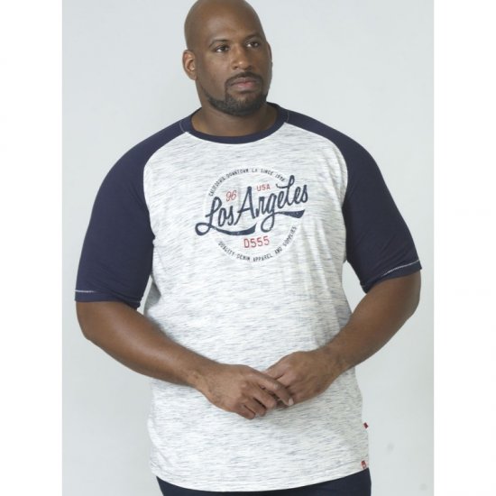 D555 Judson T-shirt Navy - T-krekli - T-krekli - 2XL-14XL