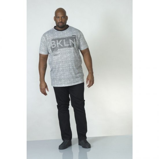 D555 NewYork Brooklyn T-shirt Black - T-krekli - T-krekli - 2XL-14XL