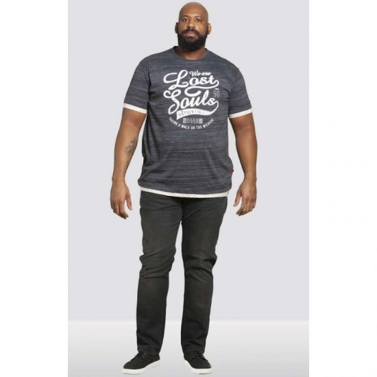 D555 Maiden T-shirt Black - T-krekli - T-krekli - 2XL-14XL