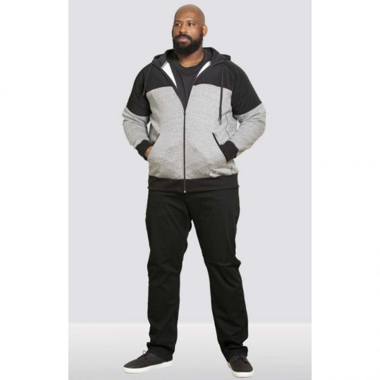 D555 Banbury Hoodie Black - Džemperi un džemperi ar kapuci - Džemperi - 2XL-14XL