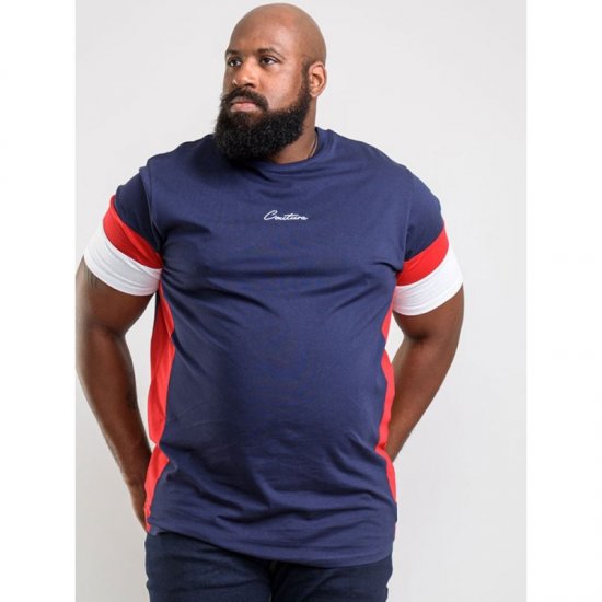 D555 Baker T-shirt Navy - T-krekli - T-krekli - 2XL-14XL