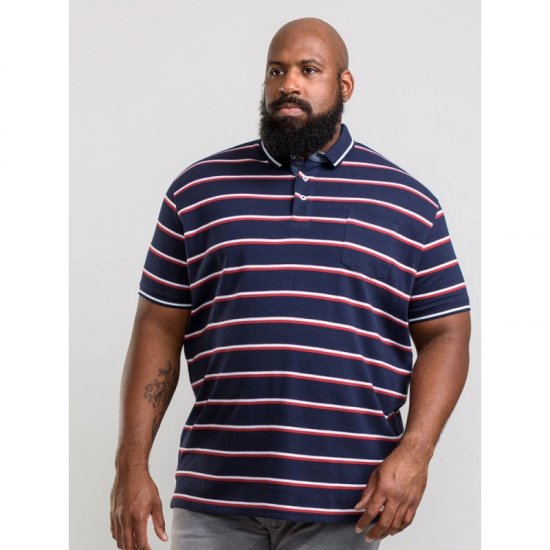 D555 Holmes Polo Navy - Polo krekli - Polo krekli - 2XL-8XL